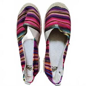 ROXY - Fushia Espradrilles, Size 9